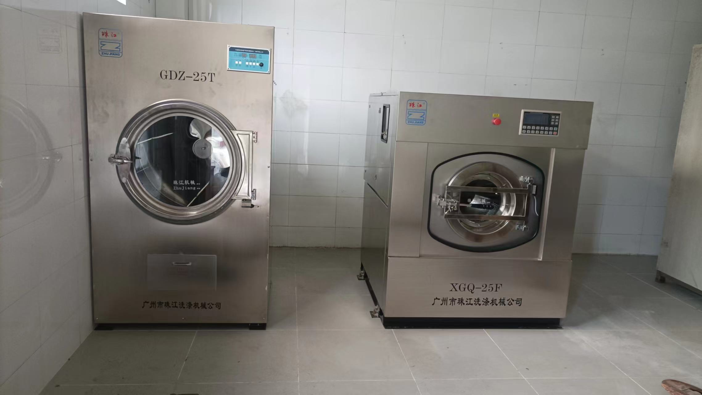 珠江洗滌設備-工業用小型洗衣機廠家案例分析