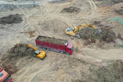 長(zhǎng)安鎮(zhèn)步步高學(xué)校意向地塊土石方工程有序推進(jìn)，為優(yōu)質(zhì)教育奠基